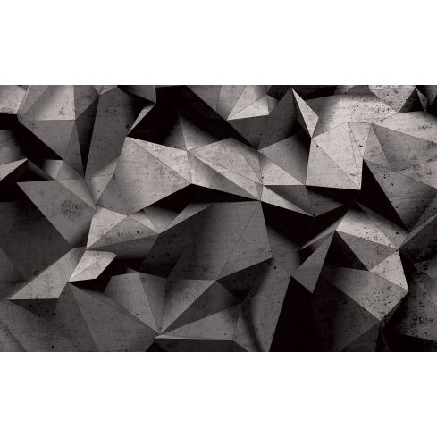 Abstrakcja 3D Beton Geometryczny Nowoczesny