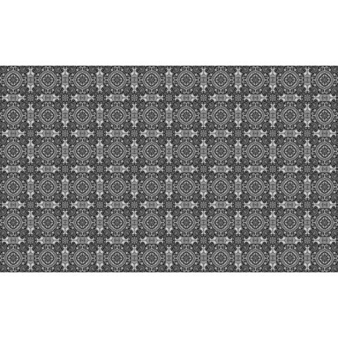 Abstrakcja Geometryczna Mozaika Szare Ornamenty