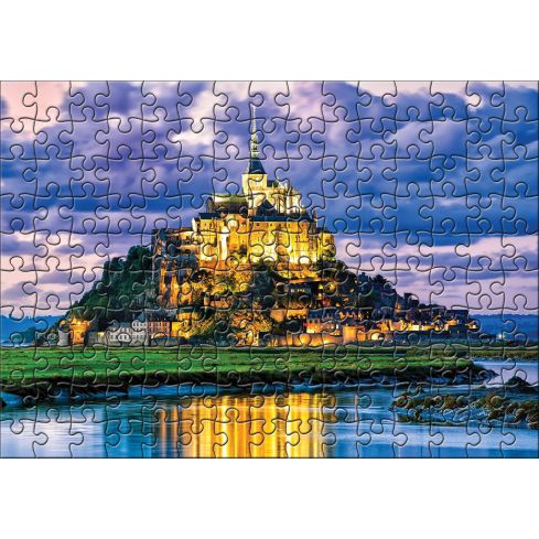 Krajobraz Natury Puzzle Wzgórze Klasztor