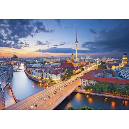 Miasto Berlin Widok Panorama Miejska