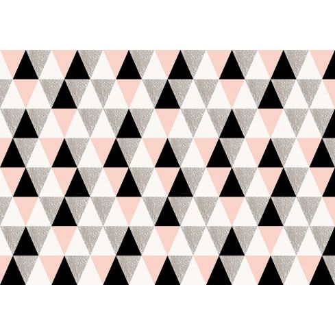 Abstrakcja Geometryczna Trójkąty Nowoczesna Mozaika
