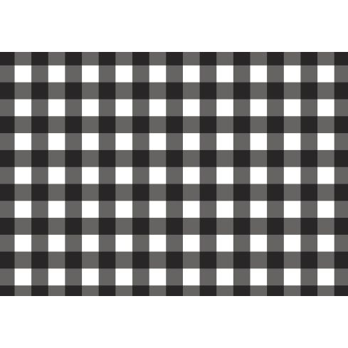 Abstrakcja Geometryczna Czarno-Biała Kratka