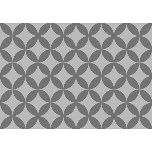 Abstrakcja Geometryczna Szara Mozaika Koła