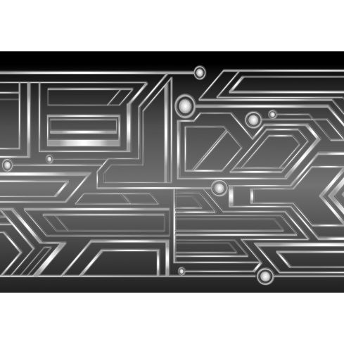 Abstrakcja Geometryczna Cyber Online Grafika