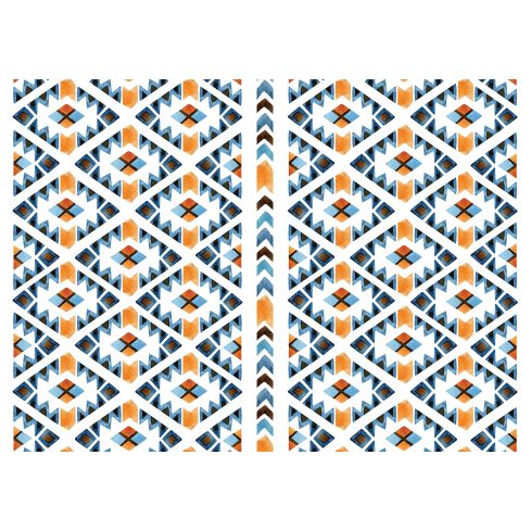 Styl Boho Aztec Abstrakcja Geometryczna