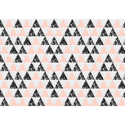 Abstrakcja Geometryczna Trójkąty Mozaika Róż