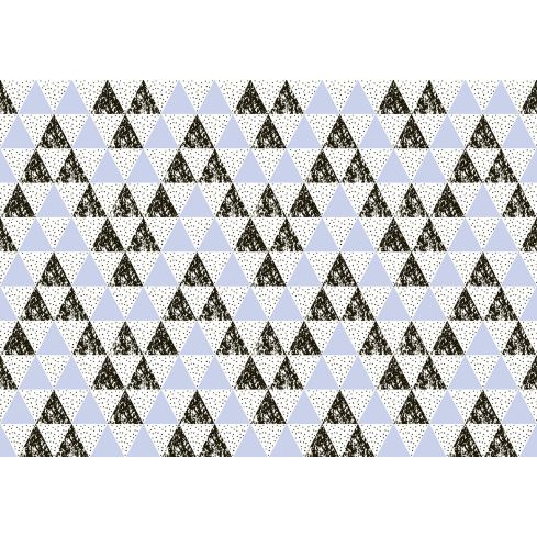 Abstrakcja Geometryczna Trójkąty Mozaika Błękit