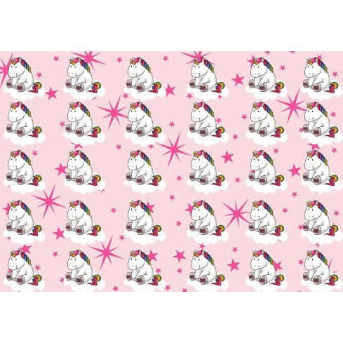 Dla Dzieci Dziewczynka Jednorożce Tęcza Różowy