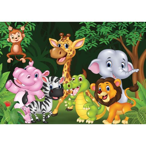 Dla Dzieci Zwierzęta Dżungla Zoo Zwierzogród