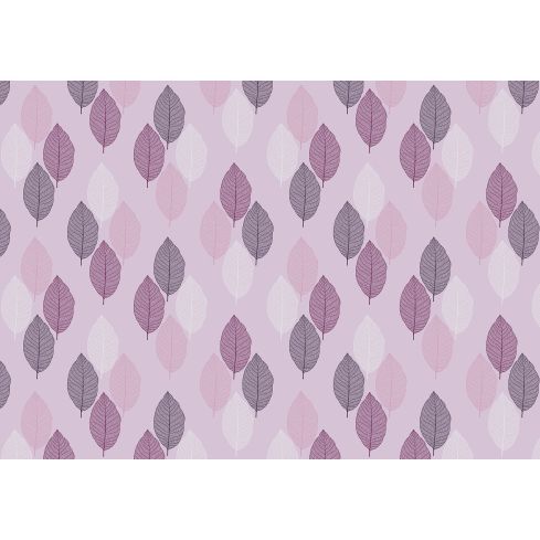 Natura Liście Różowa Mozaika Listki