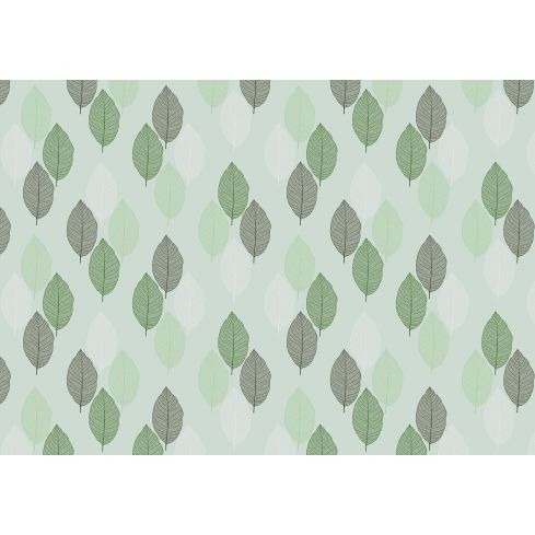 Natura Liście Zielona Mozaika Listki