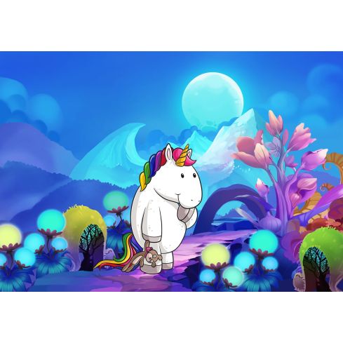 Dla Dzieci Dziewczynka Jednorożce Magiczna Kraina