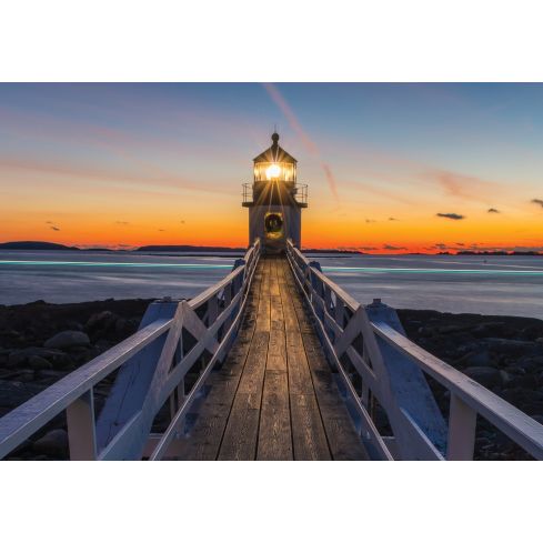 Krajobraz Natury Latarnia Morska Zachód