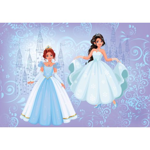 Dla Dzieci Księżniczki Dziewczęca Niebieska Bajka
