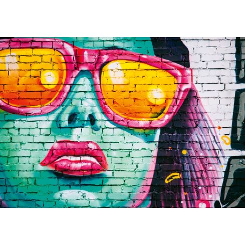 Dla Młodzieży Graffiti Mur Cegły