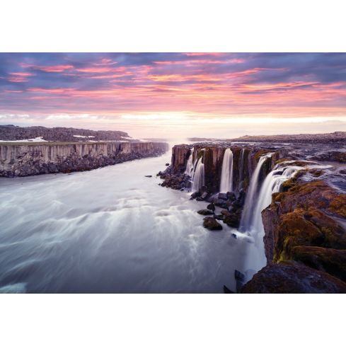 Natura Wodospad Skały Woda Klify