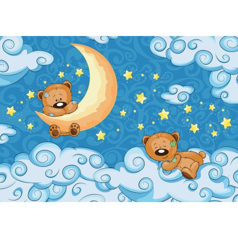 Dla Dzieci Niebo Misie W Chmurach