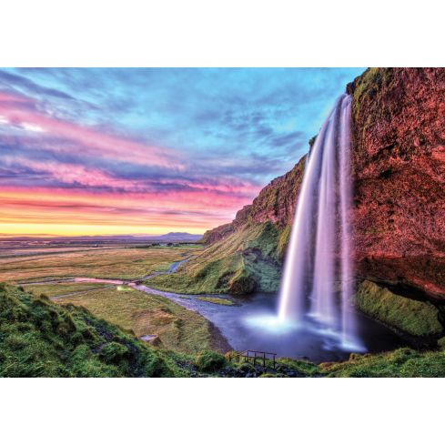 Krajobraz Natury Wodospad Widok Niebo