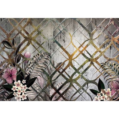 Ornamenty Kwiaty Struktura Art Deco