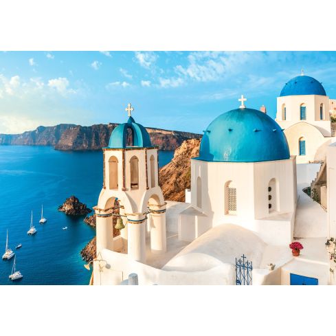 13985 - Krajobraz Natury Grecja Santorini Widok