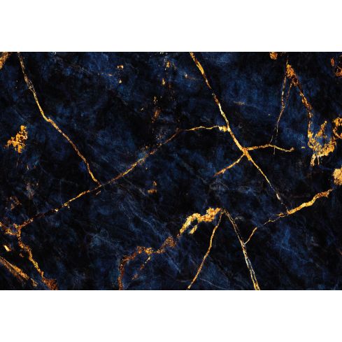 14144 - Struktura Kamień Marmur Granatowo Złoty