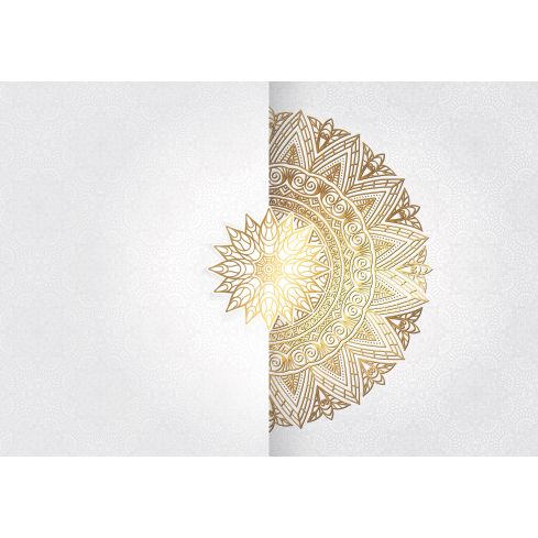 14153 - Styl Boho Mandala Złota 3D
