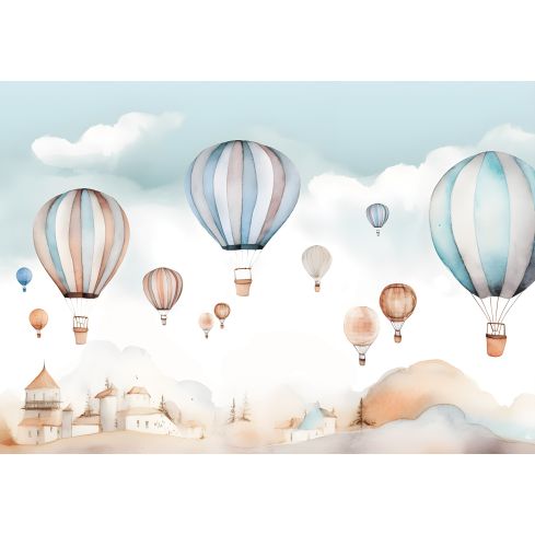 14648 - Dla dzieci akwarele bajka balony