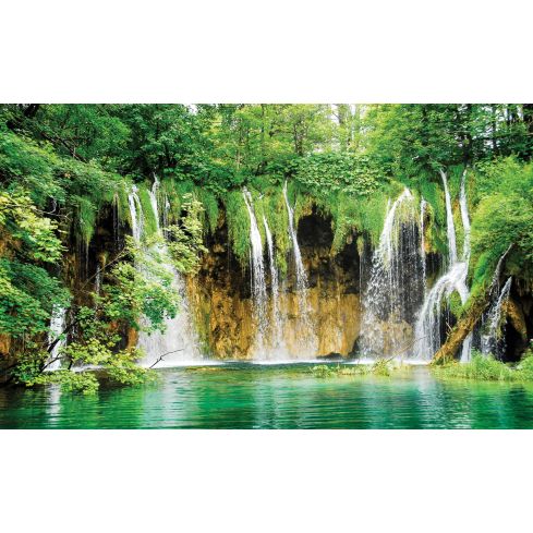 Krajobraz Wodospad Natura Zielony Las