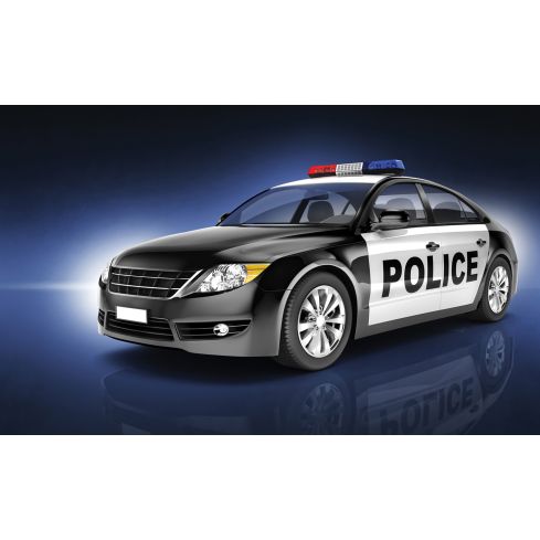 Transport Auto Policyjny Samohód Radiowóz