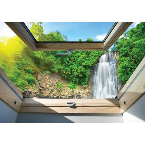 3D Okno Dachowe Krajobraz Natury