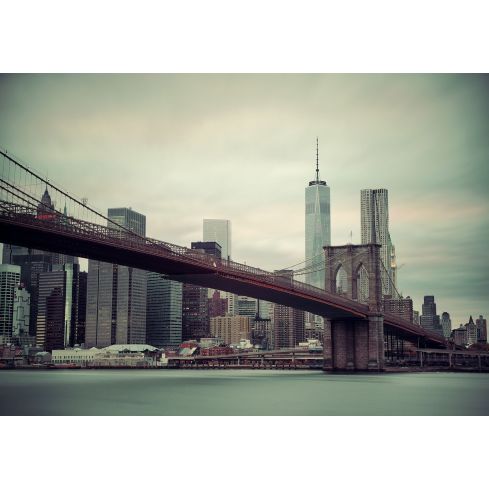Miasto Nowy Jork Manhattan Most Brooklyn