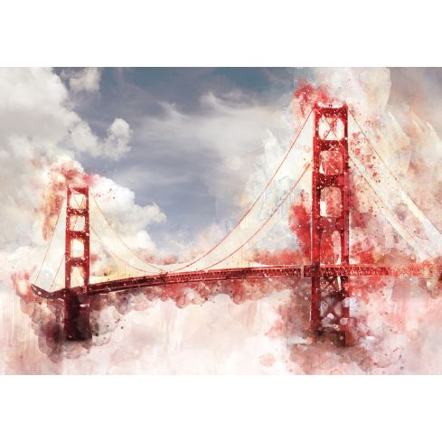 Sztuka Natura Malowany Most Chmury