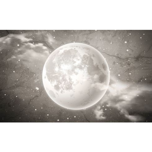 13575 - Księżyc na betonie - sepia