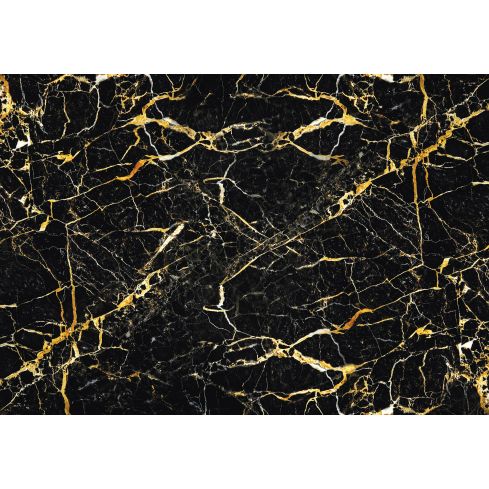 13854 - Czarno-złoty marmur 