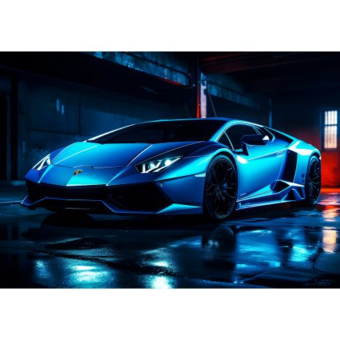 14647 - Samochód Lamborghini luksus neonowy