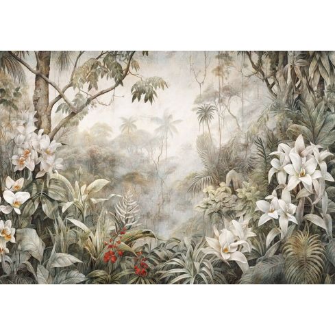 15025 - Natura Liście Egzotyczna Dżungla